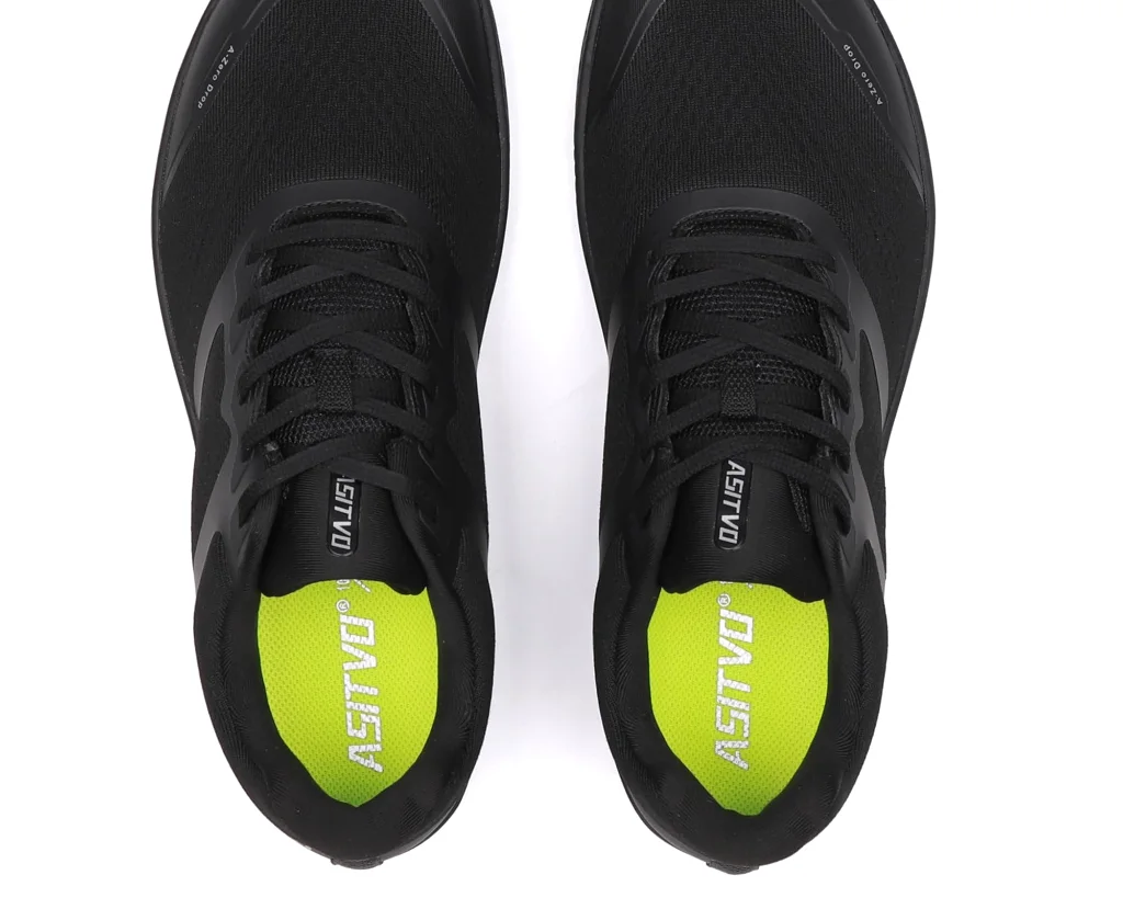 ASITVO Low-Profile Barefoot Sneaker in Black, view 4