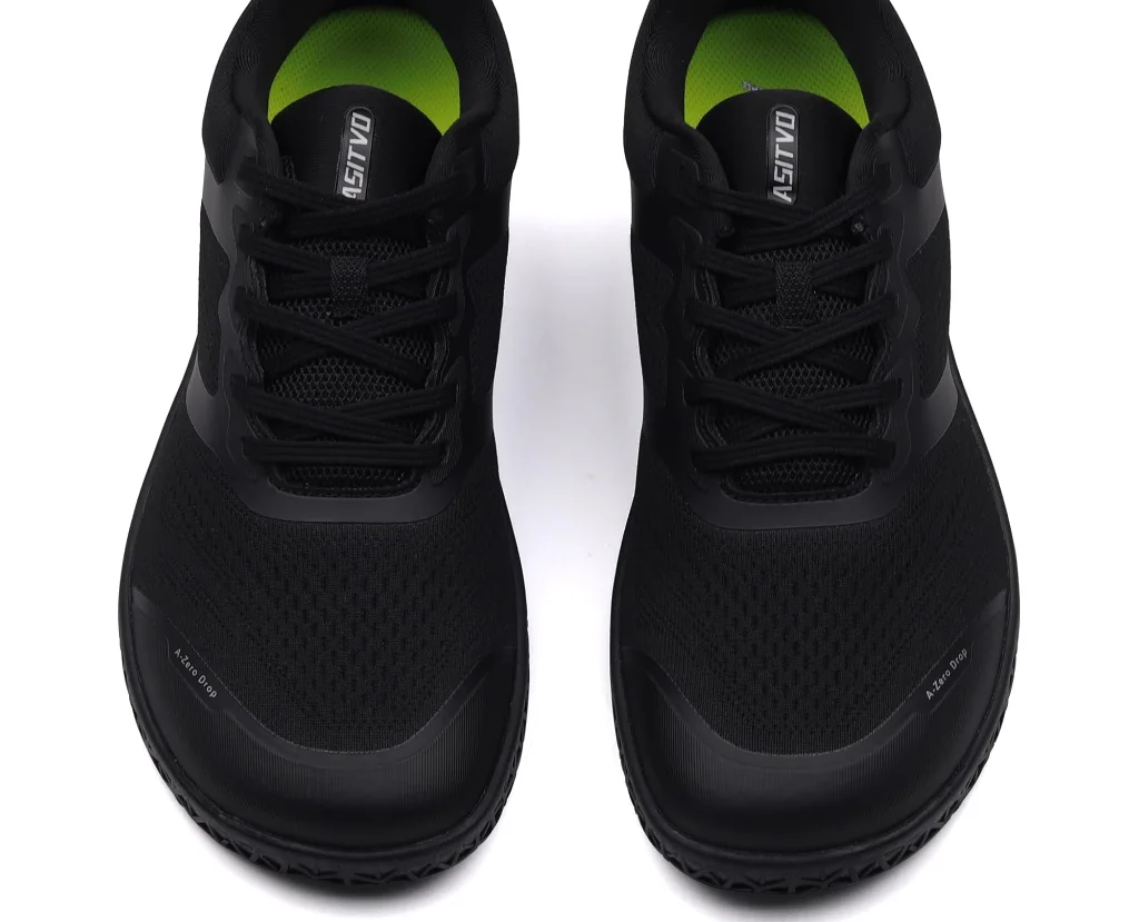ASITVO Low-Profile Barefoot Sneaker in Black, view 5