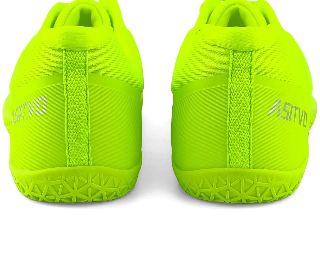 ASITVO Low-Profile Barefoot Sneaker in Fluorescent Green, view 6