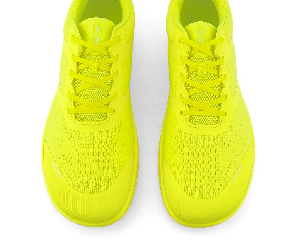 ASITVO Low-Profile Barefoot Sneaker in Fluorescent Yellow, view 5