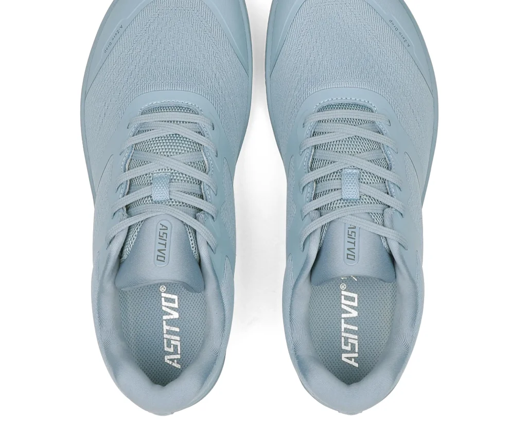 ASITVO Low-Profile Barefoot Sneaker in Gray Blue, view 4
