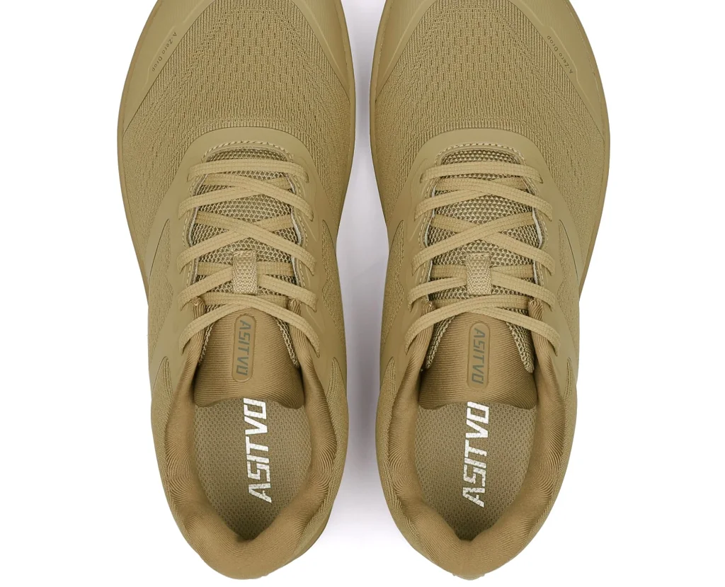 ASITVO Low-Profile Barefoot Sneaker in Light Brown, view 4