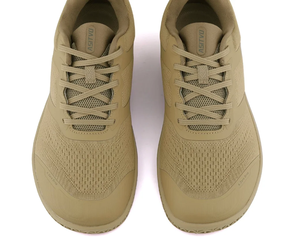 ASITVO Low-Profile Barefoot Sneaker in Light Brown, view 5