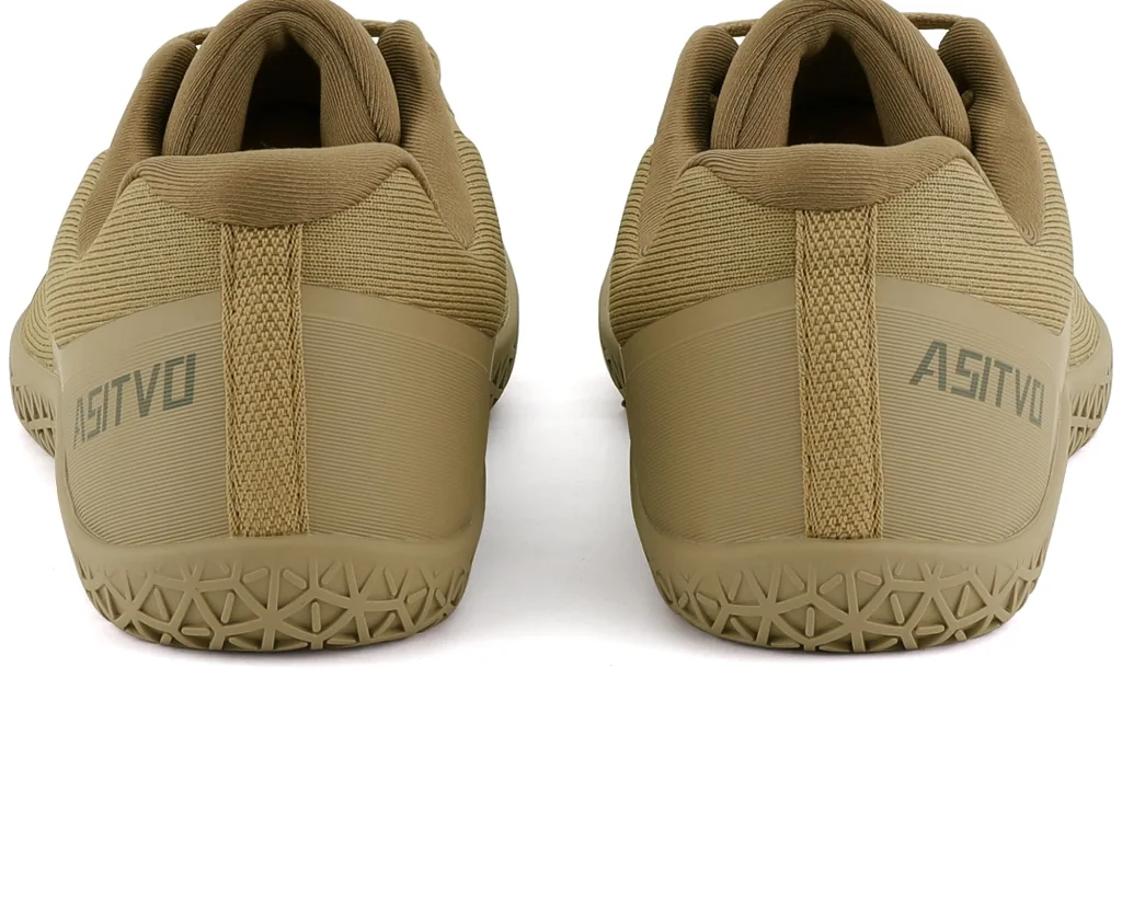 ASITVO Low-Profile Barefoot Sneaker in Light Brown, view 6