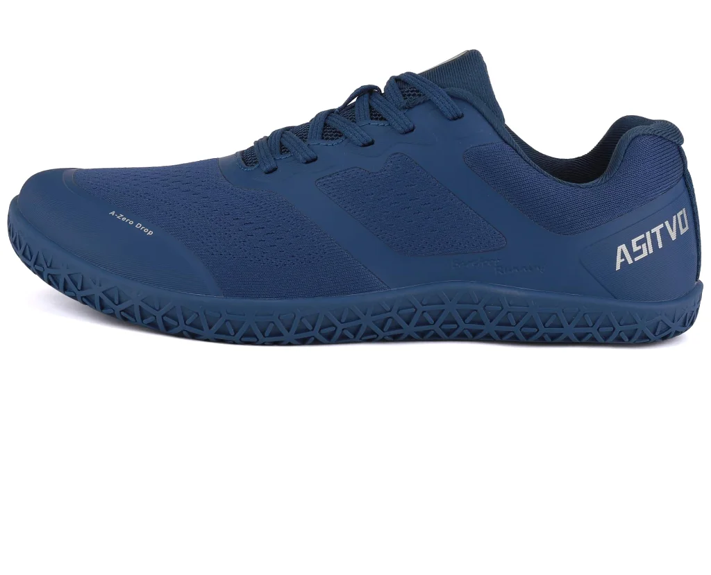 ASITVO Low-Profile Barefoot Sneaker in Navy Blue