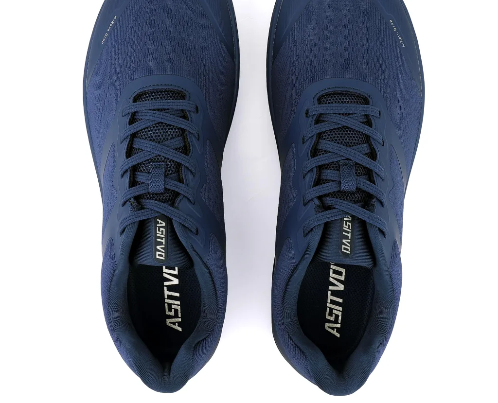 ASITVO Low-Profile Barefoot Sneaker in Navy Blue, view 4