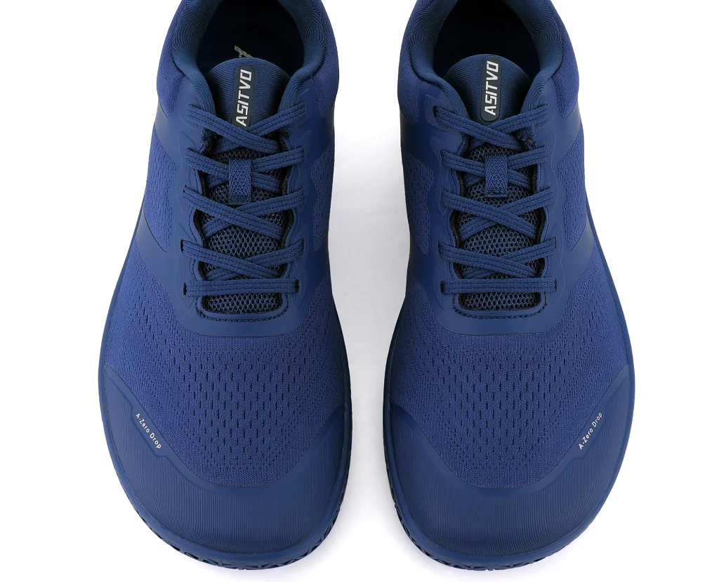 ASITVO Low-Profile Barefoot Sneaker in Navy Blue, view 5