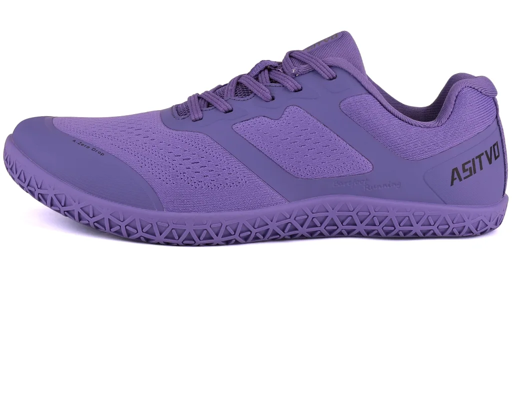 ASITVO Low-Profile Barefoot Sneaker in Purple