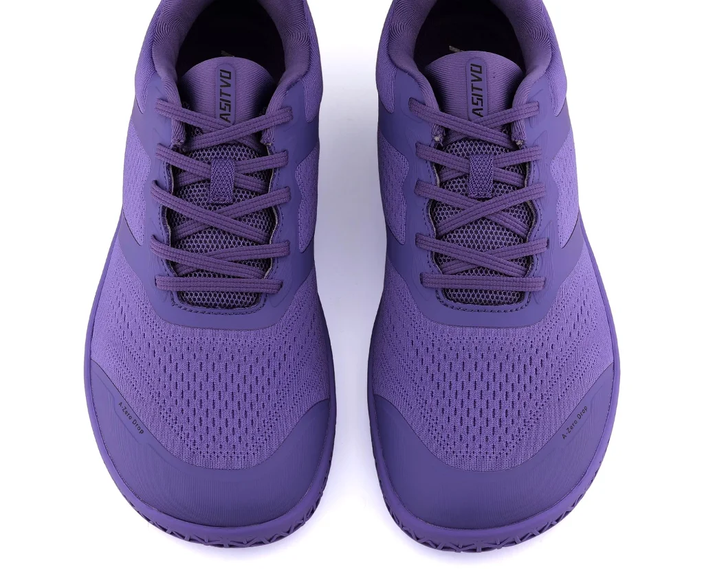 ASITVO Low-Profile Barefoot Sneaker in Purple, view 5