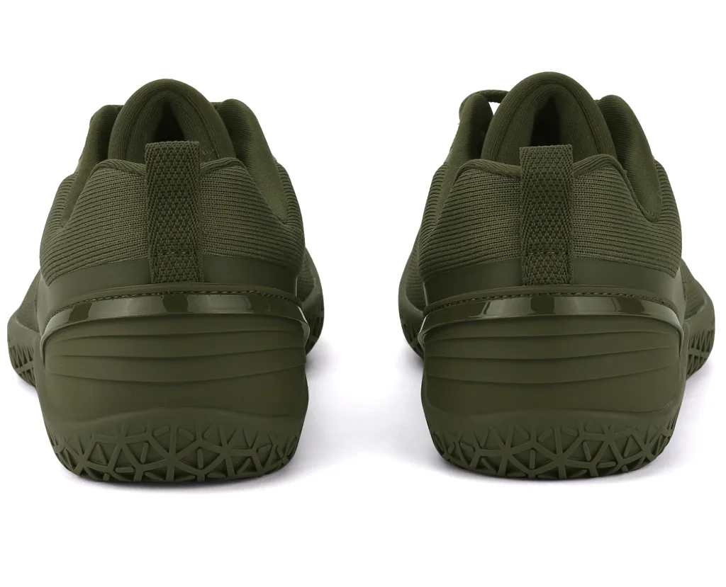 ASITVO Wide Barefoot Cross Trainer in Army Green, view 6