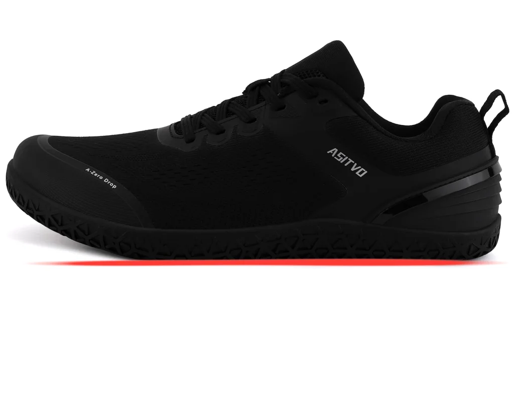 ASITVO Wide Barefoot Cross Trainer in Black