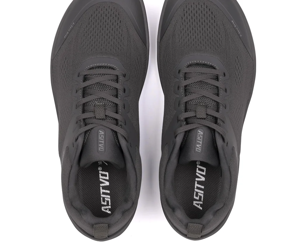 ASITVO Wide Barefoot Cross Trainer in Dark Gray, view 4