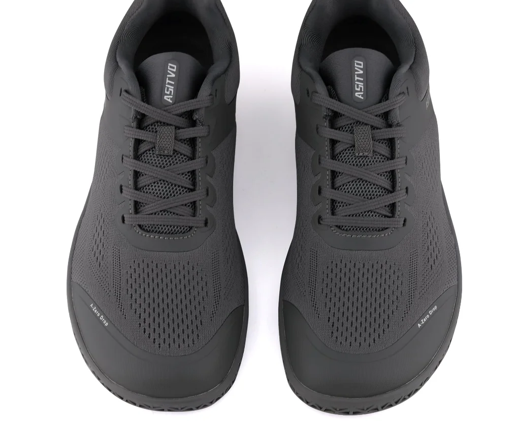 ASITVO Wide Barefoot Cross Trainer in Dark Gray, view 5
