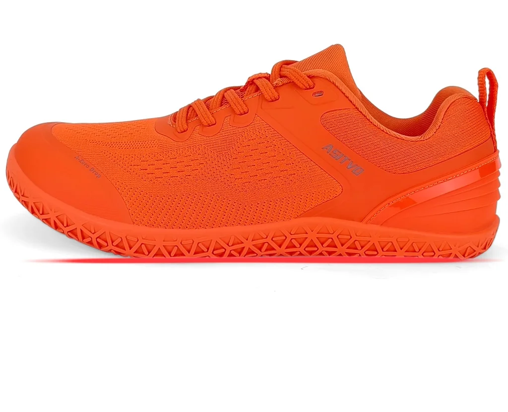 ASITVO Wide Barefoot Cross Trainer in Fluorescent Orange