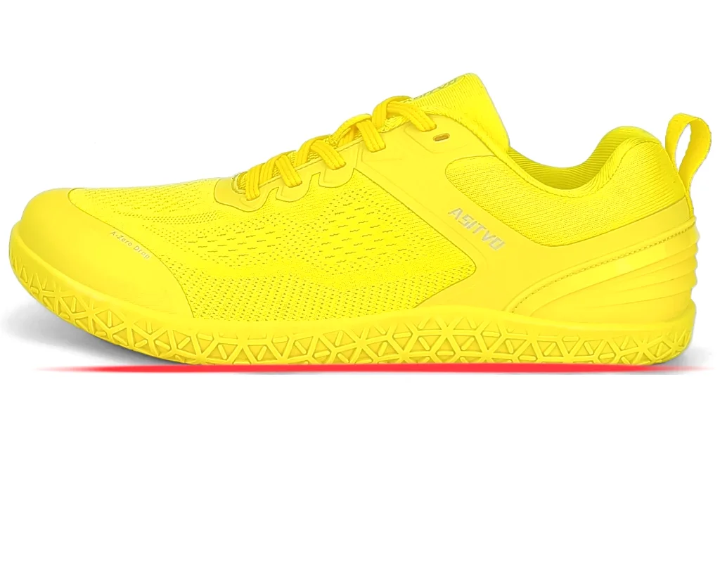ASITVO Wide Barefoot Cross Trainer in Fluorescent Yellow
