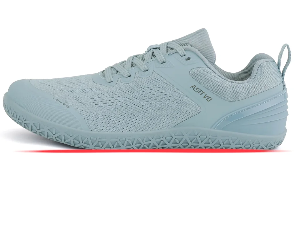 ASITVO Wide Barefoot Cross Trainer in Gray Blue