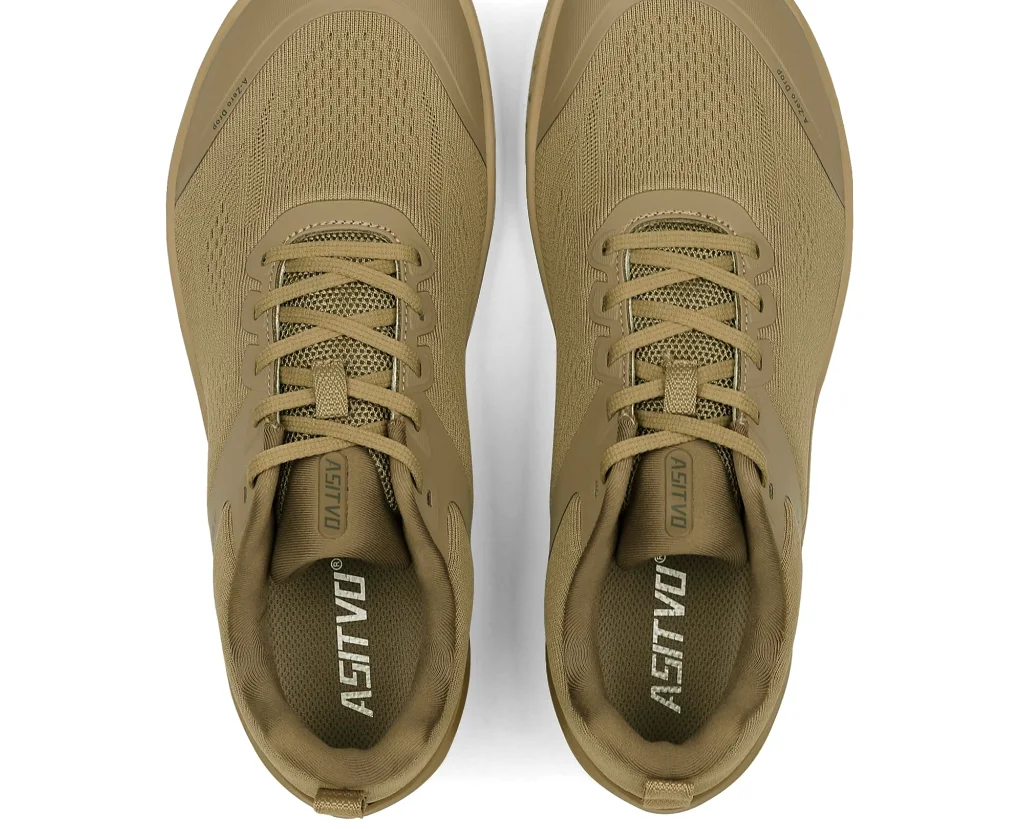 ASITVO Wide Barefoot Cross Trainer in Light Brown, view 4