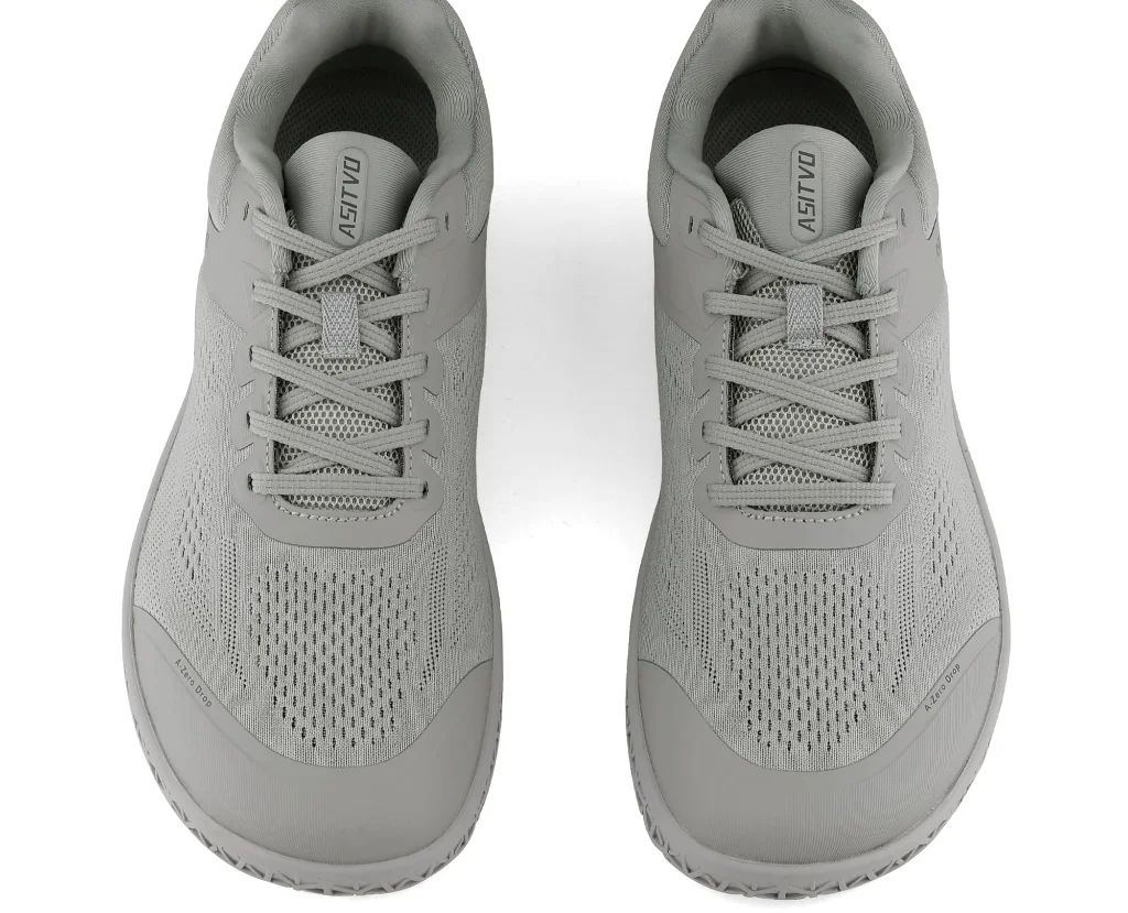 ASITVO Wide Barefoot Cross Trainer in Light Gray, view 5