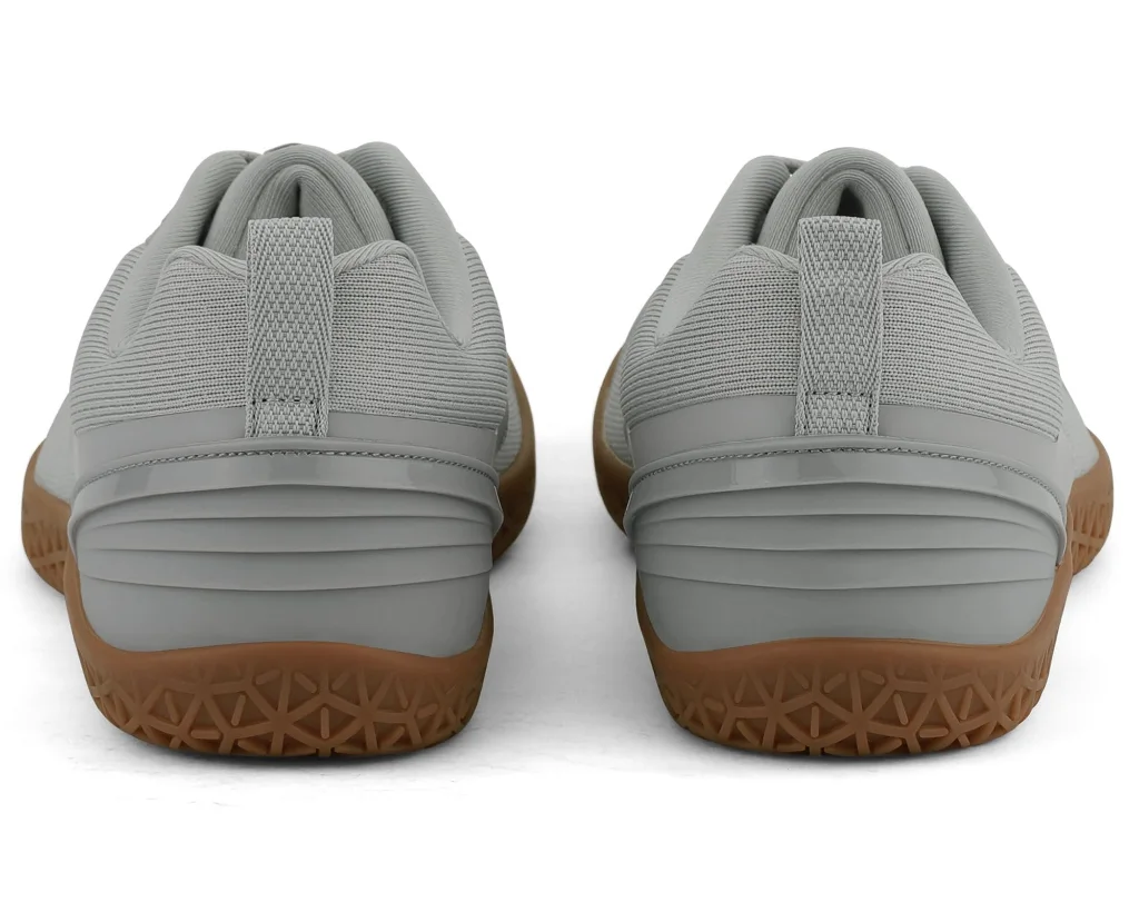 ASITVO Wide Barefoot Cross Trainer in Light Gray / Gum Sole, view 6