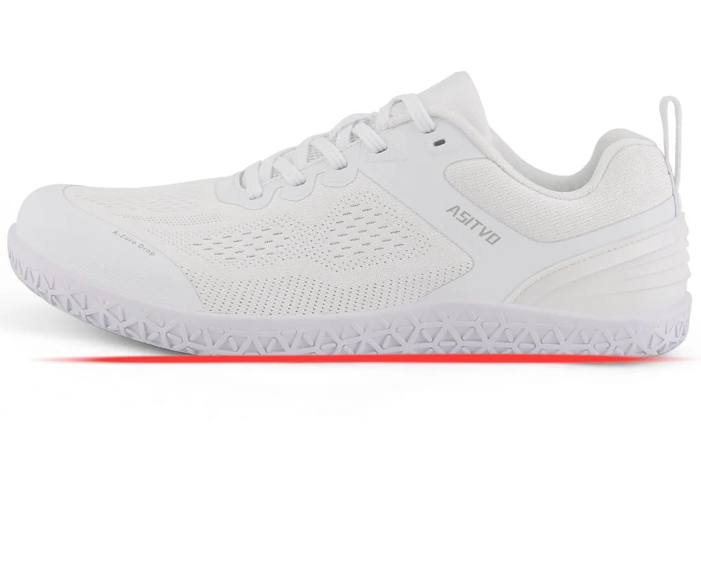 ASITVO Wide Barefoot Cross Trainer in White