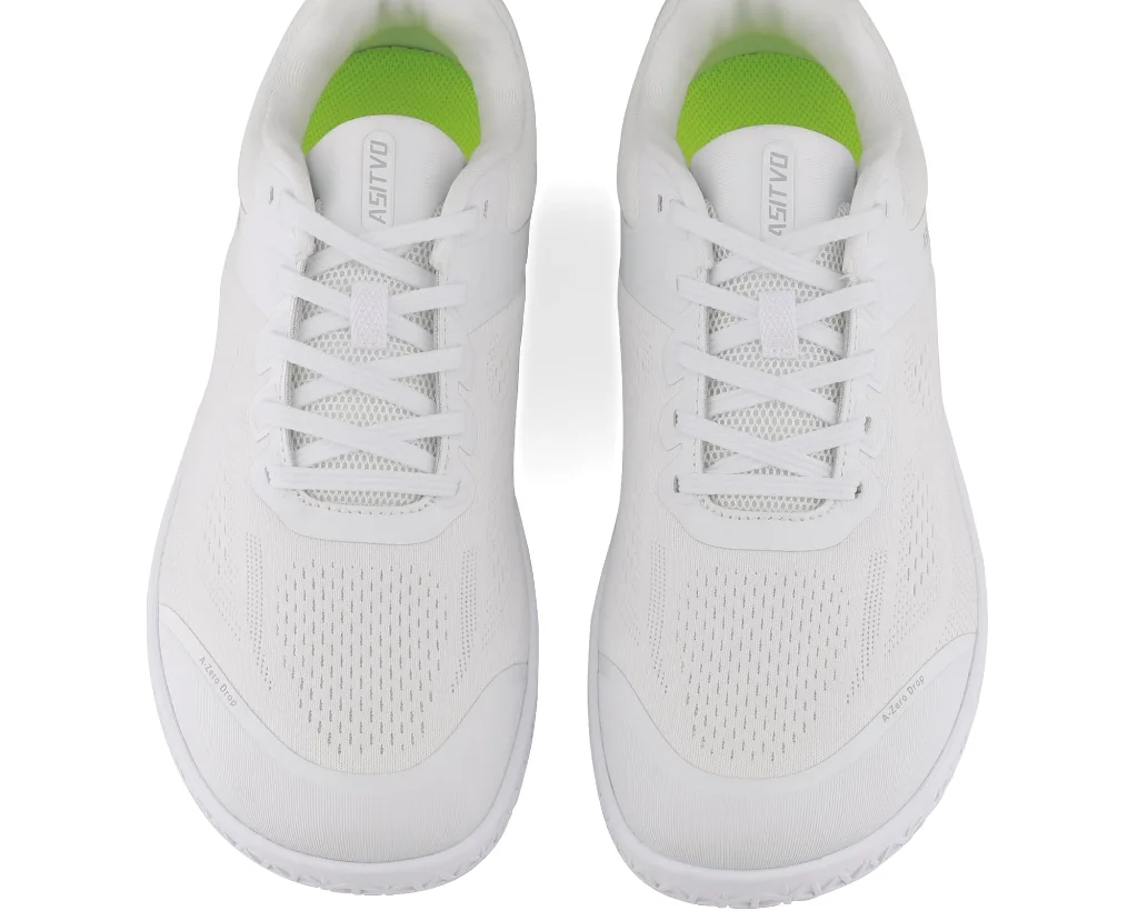 ASITVO Wide Barefoot Cross Trainer in White, view 5