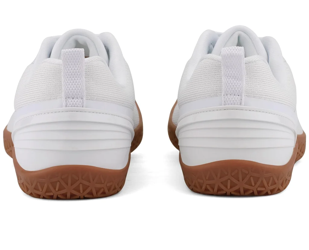ASITVO Wide Barefoot Cross Trainer in White / Gum Sole, view 6
