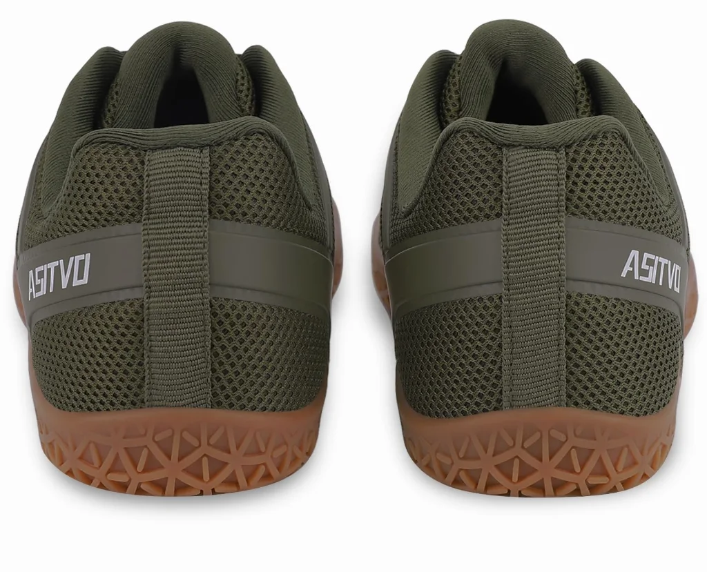 ASITVO Wide Barefoot Trainer in Army Green, view 6