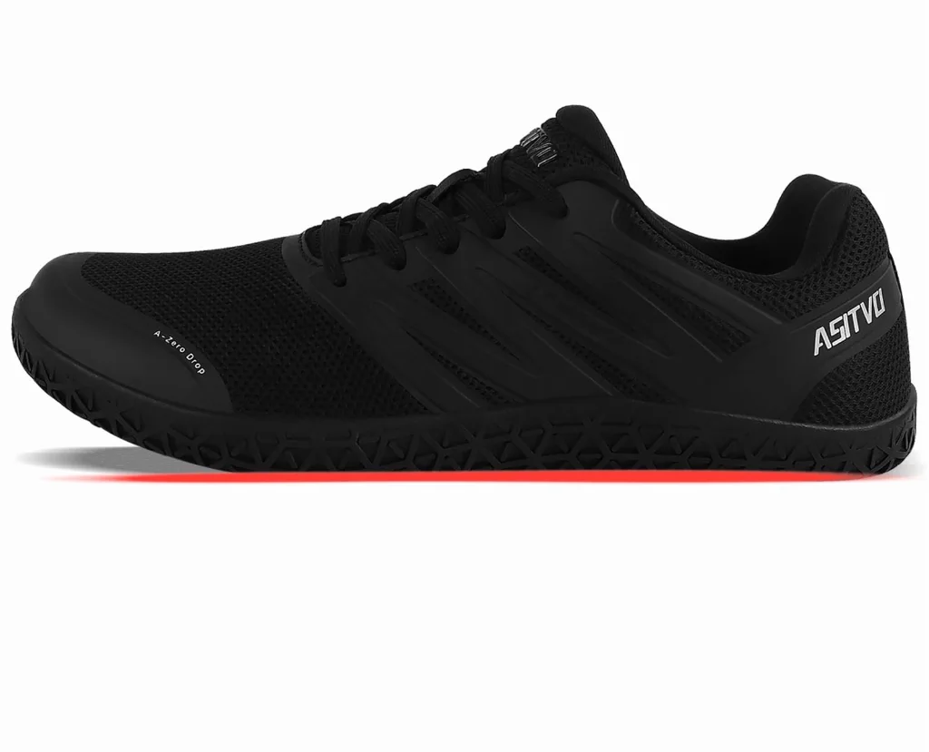 ASITVO Wide Barefoot Trainer in Black
