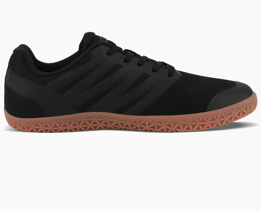 ASITVO Wide Barefoot Trainer in Black / Gum Sole, view 4