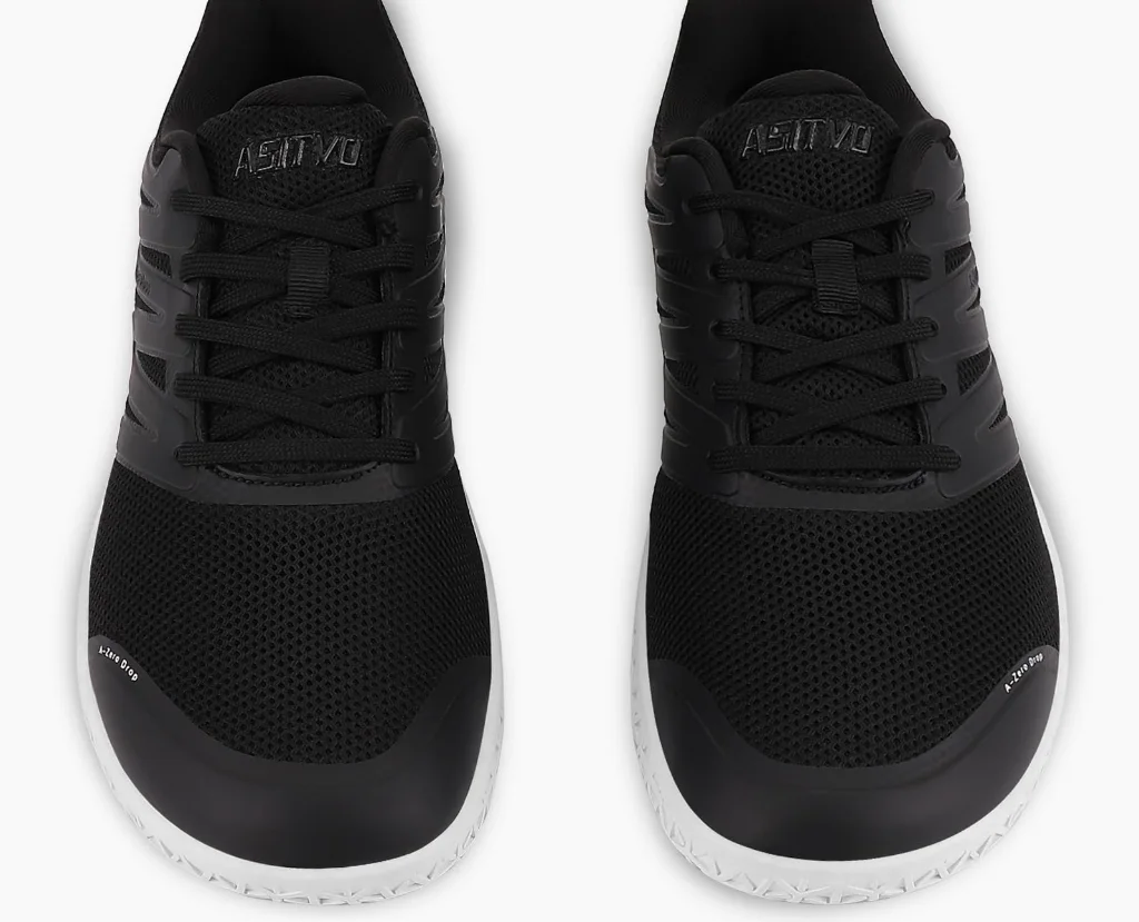 ASITVO Wide Barefoot Trainer in Black White, view 5