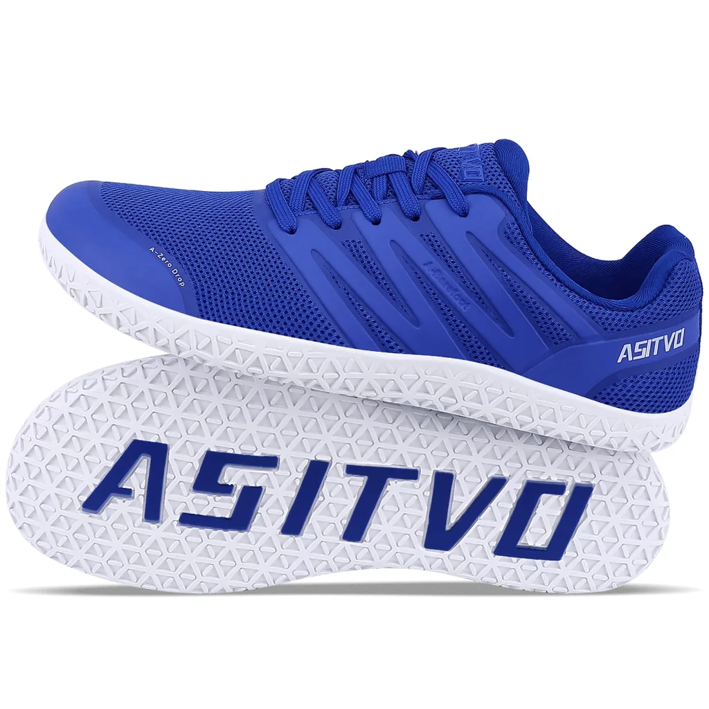 ASITVO Wide Barefoot Trainer in Blue, view 2