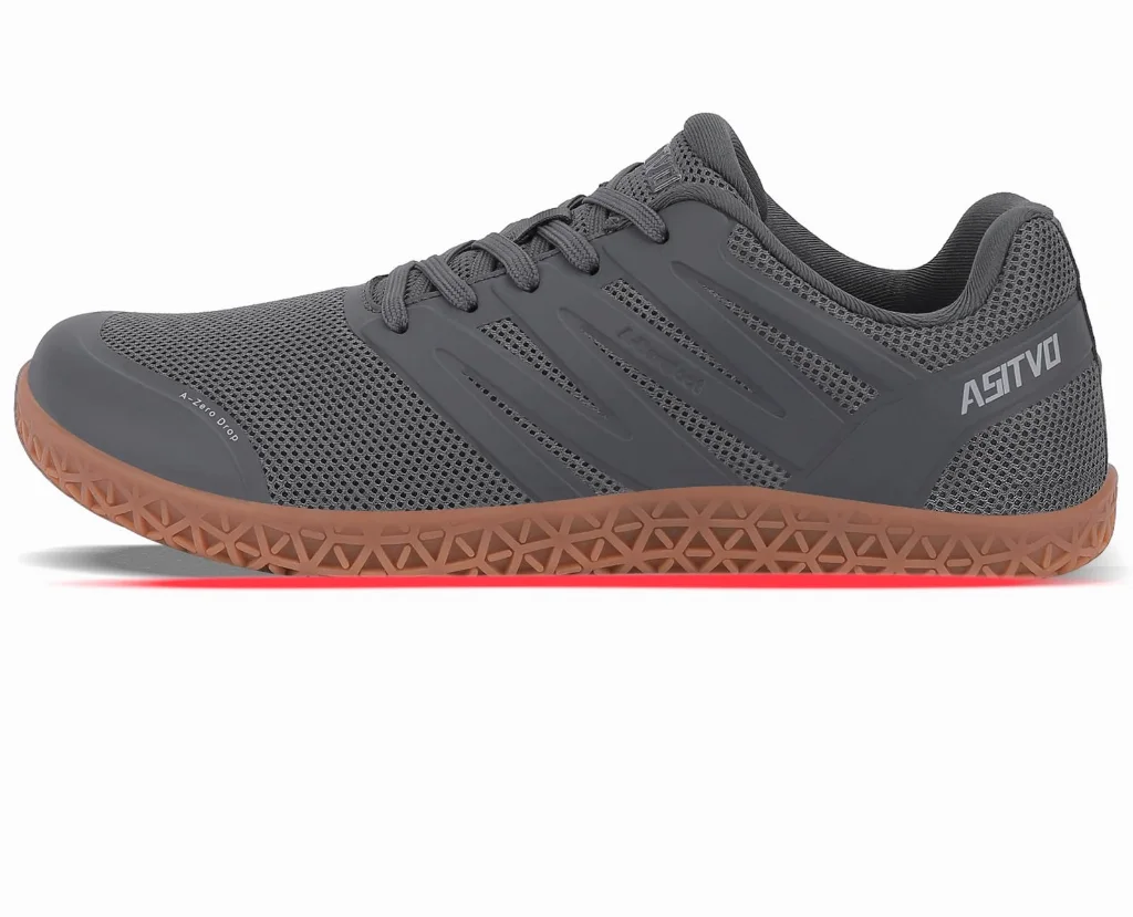 ASITVO Wide Barefoot Trainer in Dark Gray