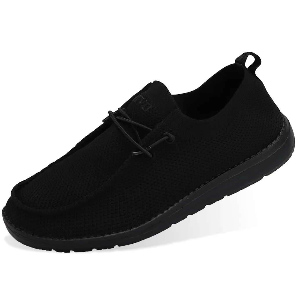 ASITVO Wide Slip-On Loafer in Black