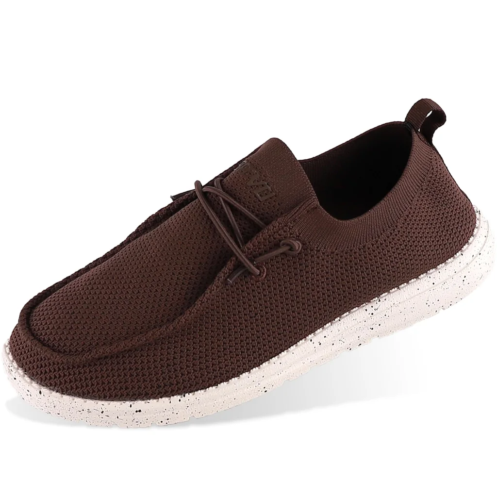 ASITVO Wide Slip-On Loafer in Coffee
