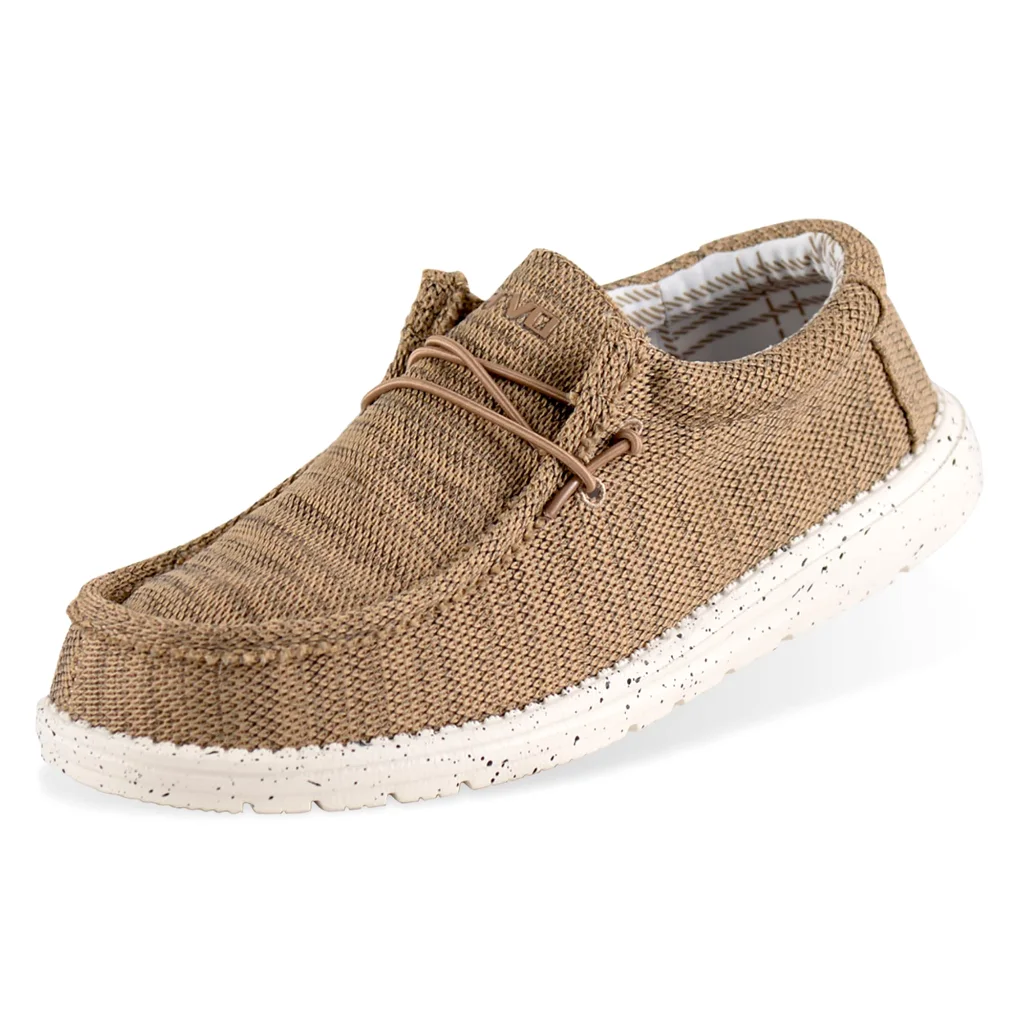 ASITVO Wide Slip-On Loafer in Dark Brown