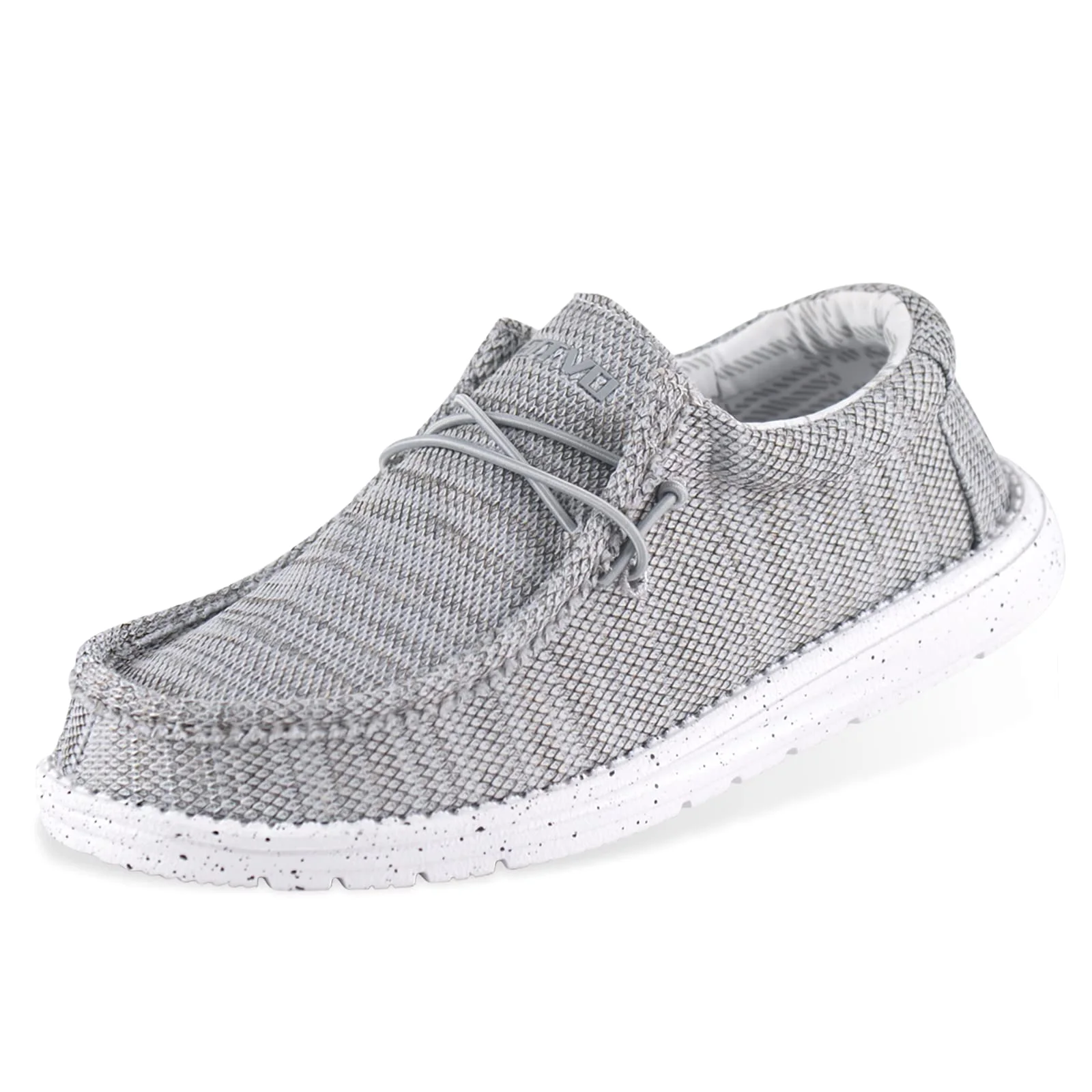 ASITVO Wide Slip-On Loafer in Gray