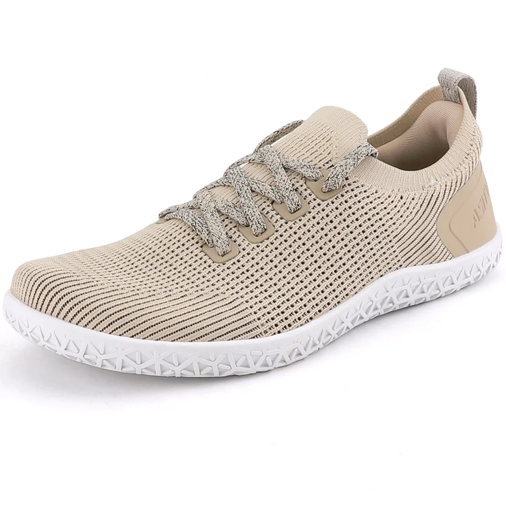 ASITVO Women’s Knit Barefoot Sneaker in Brown Black, view 2