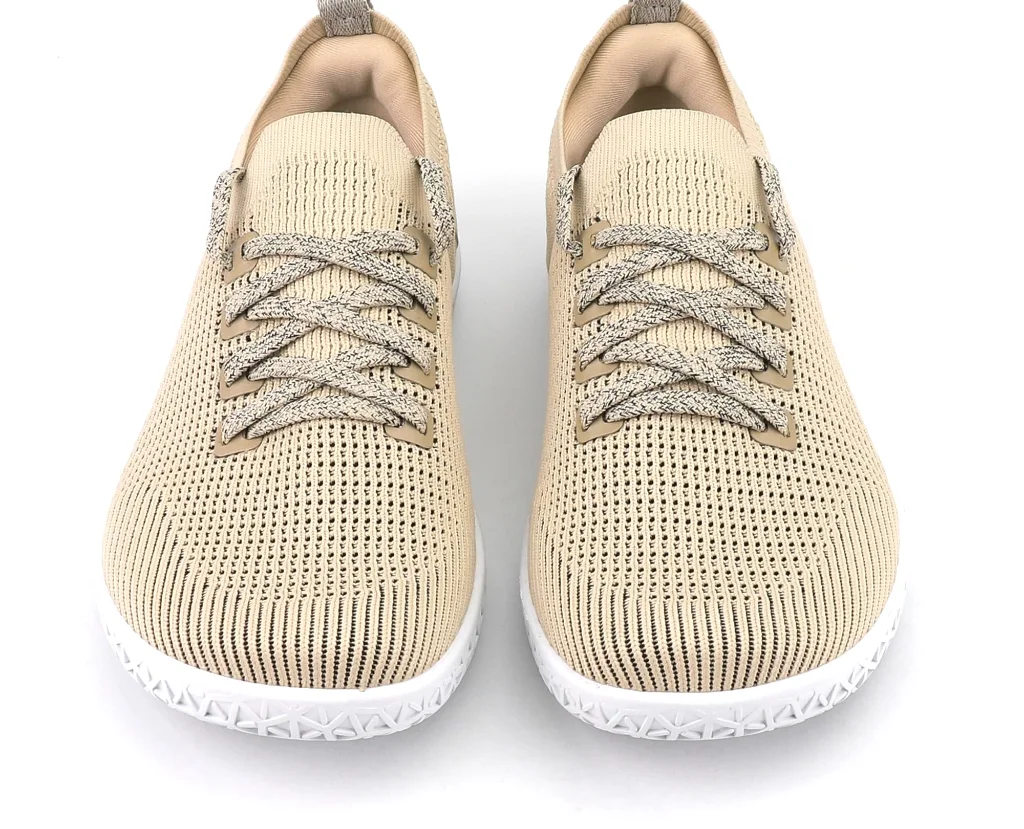 ASITVO Women’s Knit Barefoot Sneaker in Brown Black, view 5