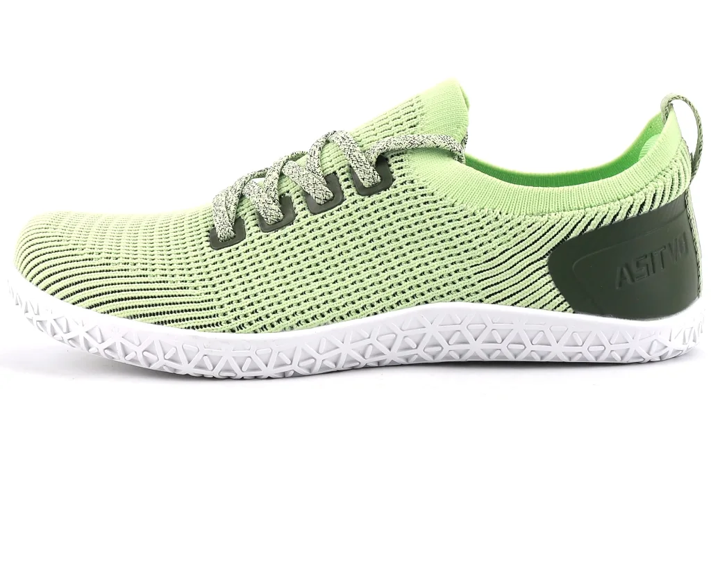 ASITVO Women’s Knit Barefoot Sneaker in Green