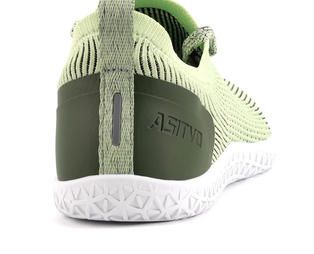 ASITVO Women’s Knit Barefoot Sneaker in Green, view 6