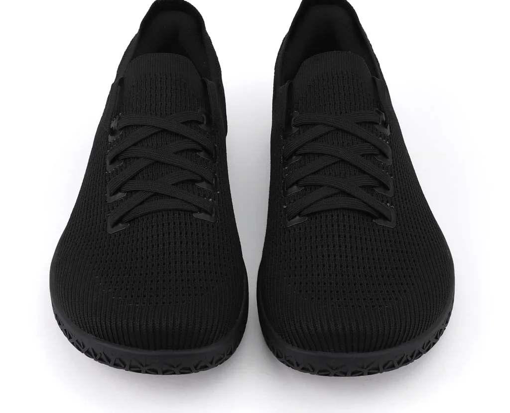 ASITVO Women’s Knit Barefoot Sneaker in Iron Black, view 5