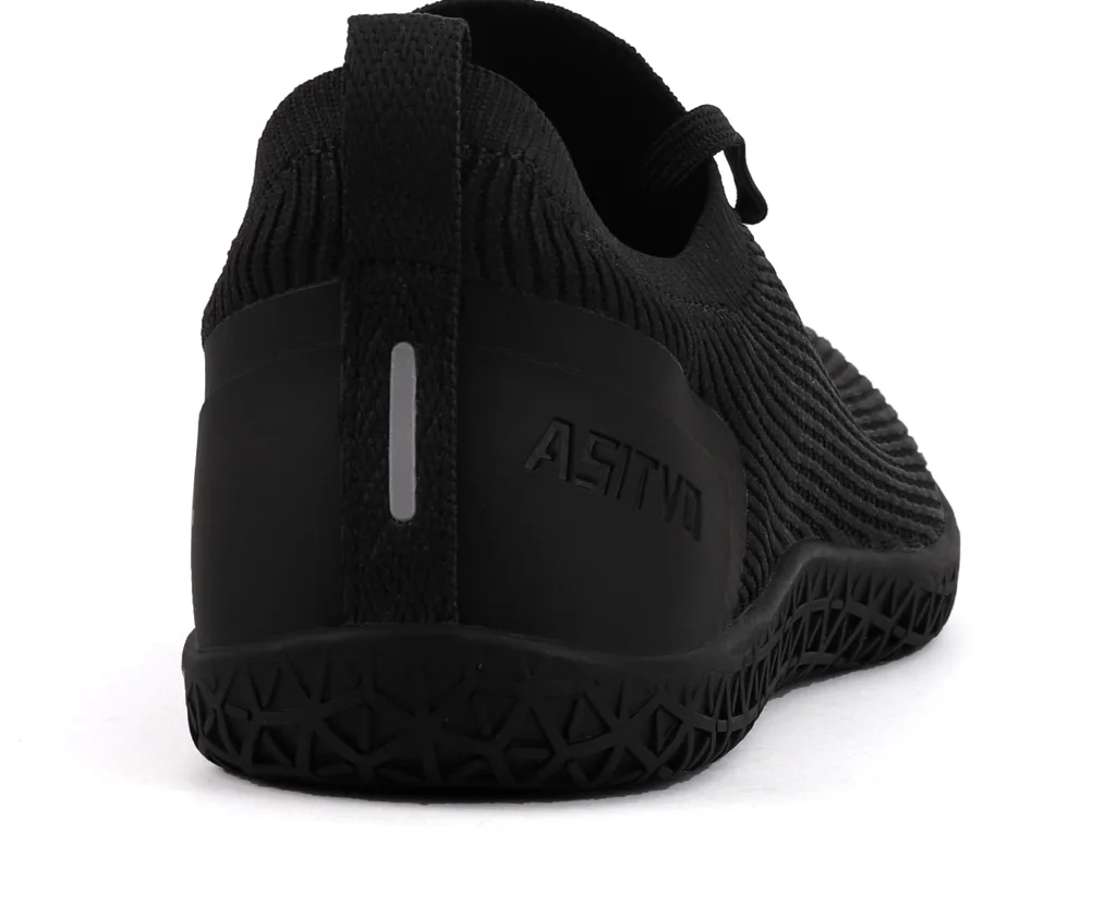 ASITVO Women’s Knit Barefoot Sneaker in Iron Black, view 6