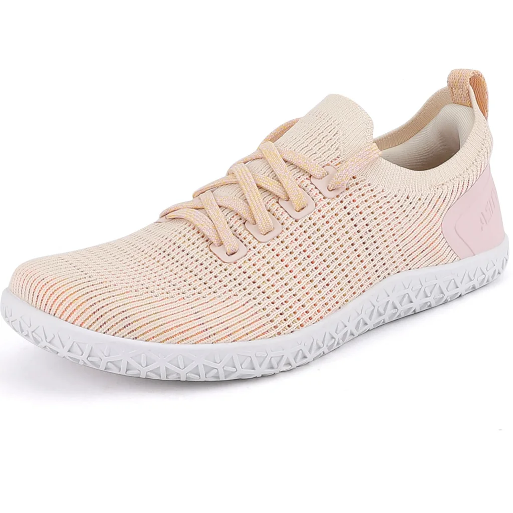 ASITVO Women’s Knit Barefoot Sneaker in Pink, view 2