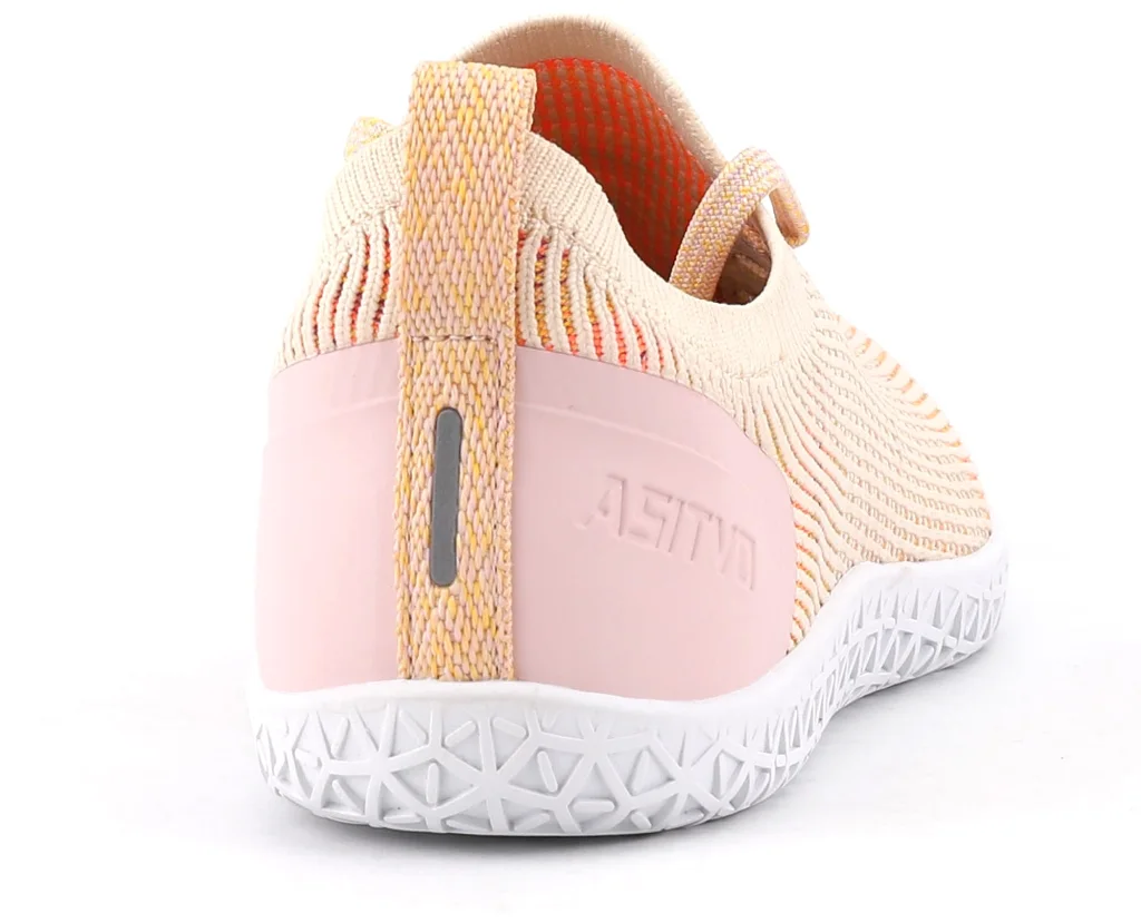 ASITVO Women’s Knit Barefoot Sneaker in Pink, view 6