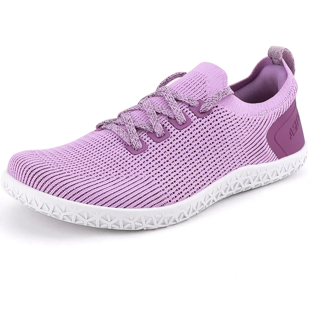 ASITVO Women’s Knit Barefoot Sneaker in Purple, view 2