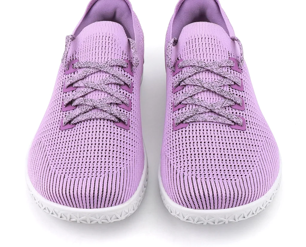 ASITVO Women’s Knit Barefoot Sneaker in Purple, view 5