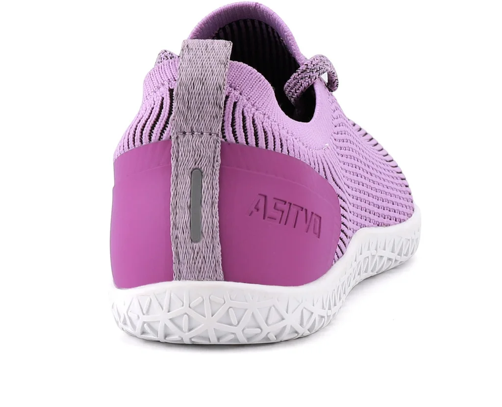 ASITVO Women’s Knit Barefoot Sneaker in Purple, view 6